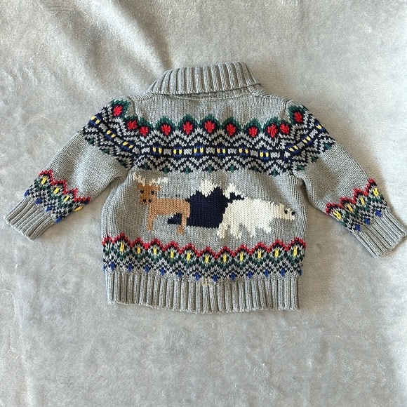 GAP  Baby - Knit button down cardigan - Picture 3 of 4